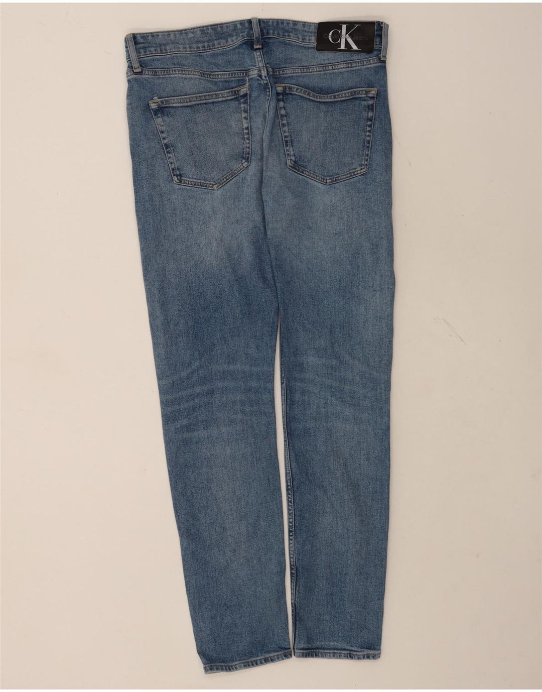 Calvin Klein Jeans ajustados para hombre W31 L32 Algodón azul