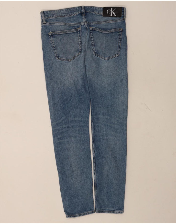 Calvin Klein Jeans ajustados para hombre W31 L32 Algodón azul