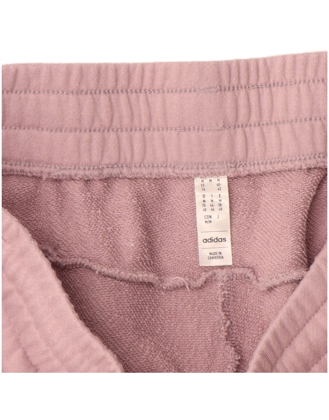 ADIDAS Chándal completo gráfico para mujer Reino Unido 12/14 Algodón morado mediano