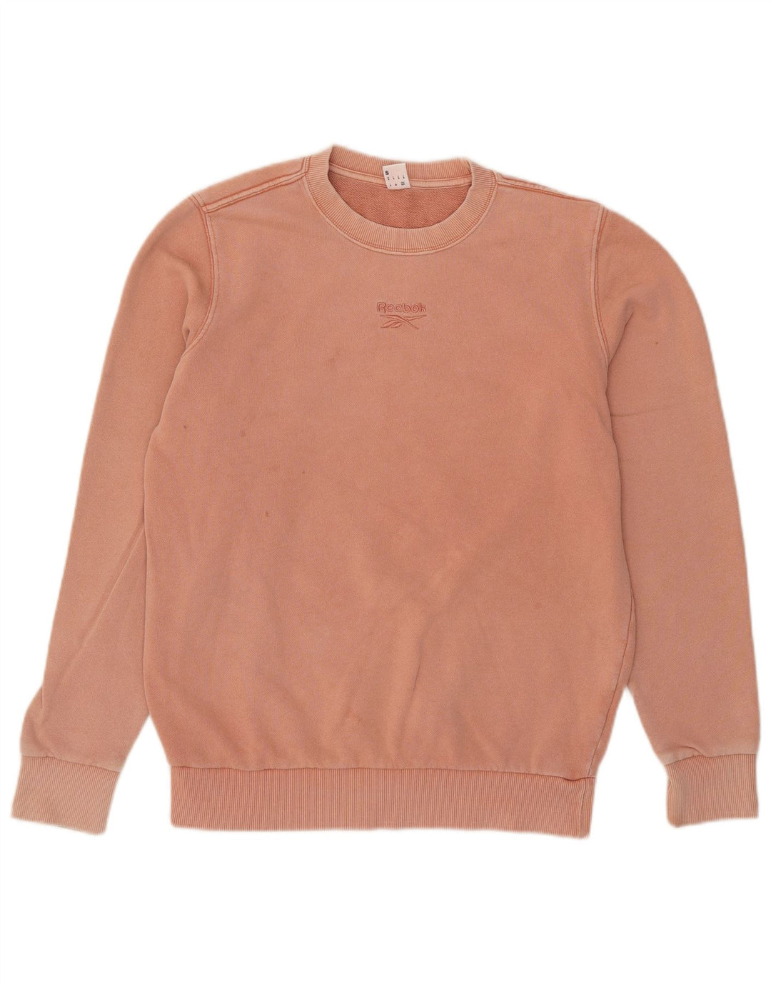 Reebok Hombre Sudadera Jumper Small Rosa Algodón
