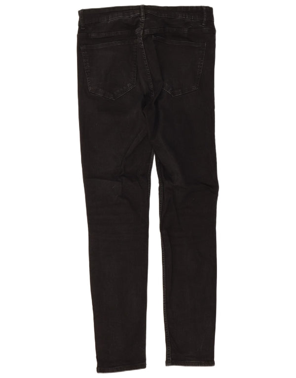 Zara Vaqueros Pitillo Mujer EU 40 Mediano W30 L28 Negro