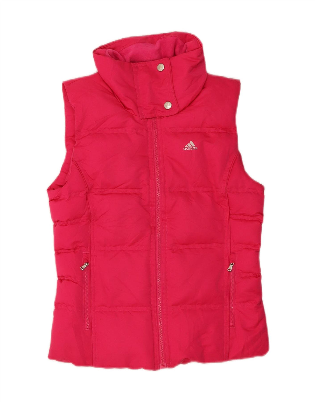Adidas Chaleco acolchado para mujer UK 6 XS Poliéster rosa