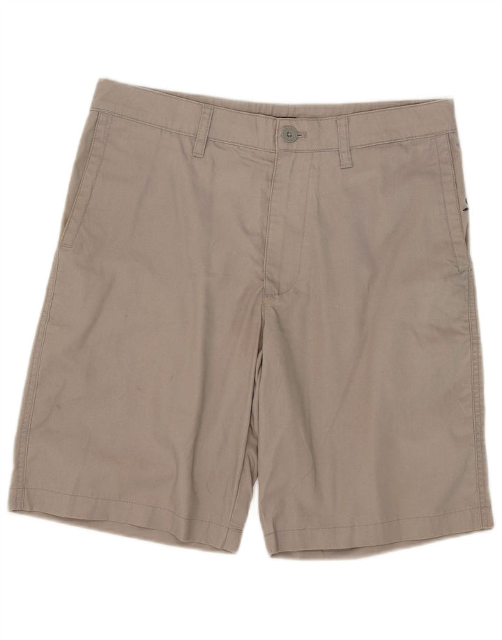 Pantalones cortos chinos Quiksilver para hombre W31 Poliéster gris medio