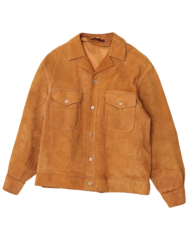 Striwa Chaqueta de ante para hombre EU 48 Medium Beige