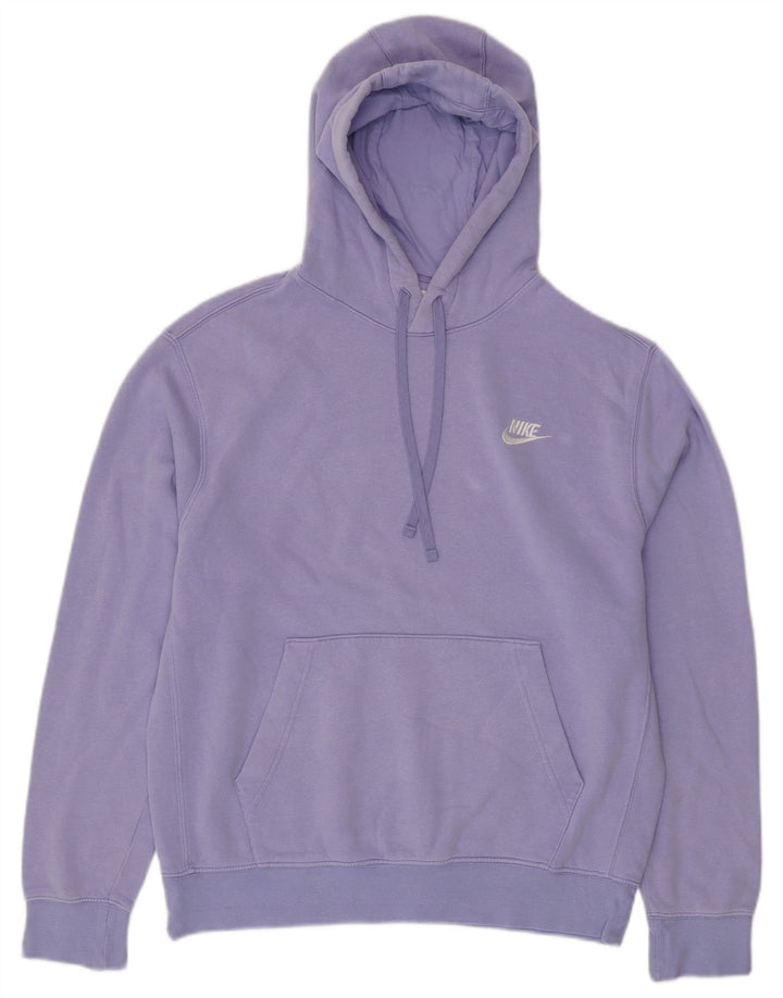 NIKE Hombre Sudadera con Capucha Jumper Medium Morado Algodón