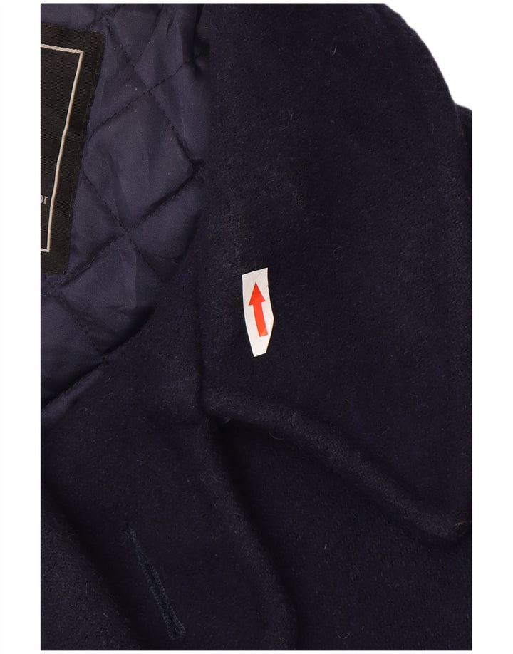 Alpha Industries Chaquetón extragrande para mujer UK 10 Small Lana azul marino