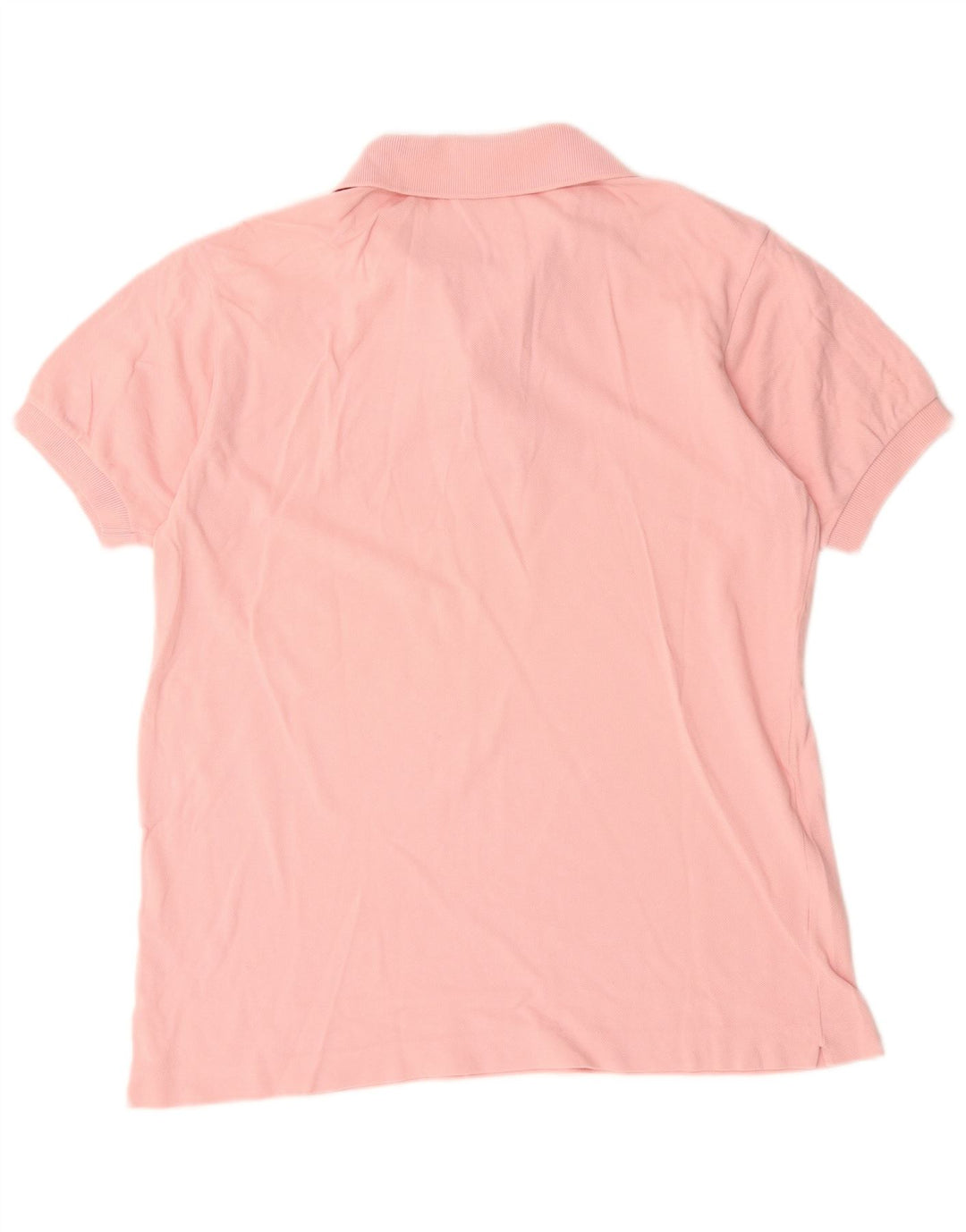 Polo Lacoste para hombre talla 5 grande algodón rosa