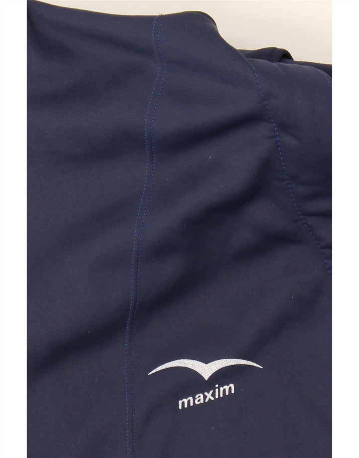 MAXIM Mens Tracksuit Top Jacket Medium Navy Blue Vintage Maxim and Second-Hand Maxim from Messina Hembry 