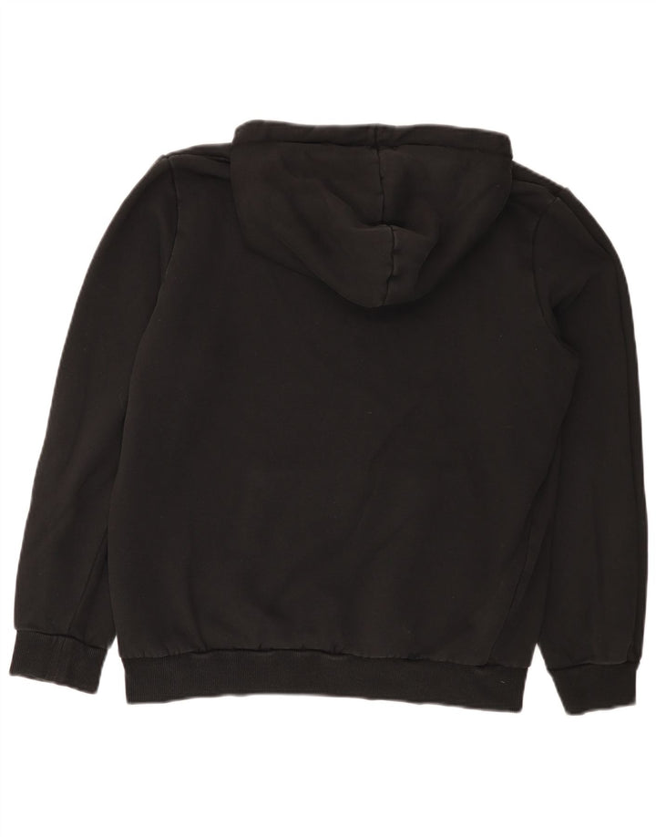 Puma Hombre Sudadera Con Capucha Gráfica Jersey De Algodón Negro Mediano