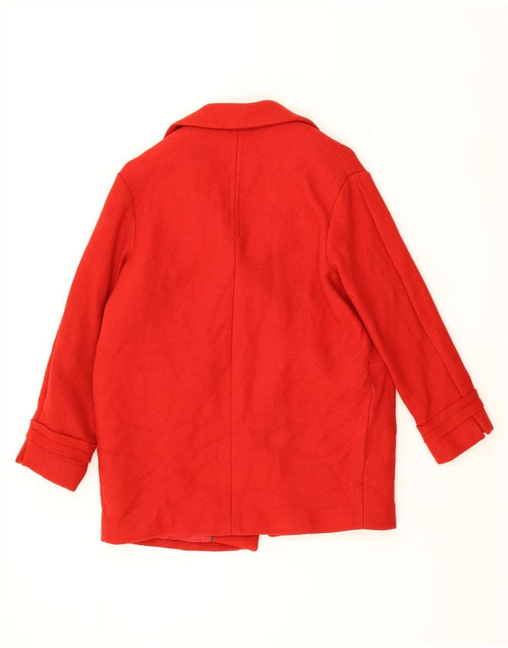 Abrigo Niña Zara 13-14 Años Acetato Rojo