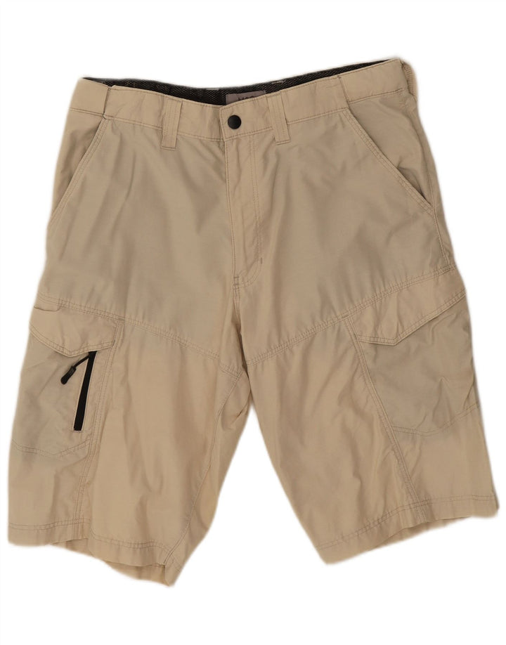 Marks & Spencer Shorts Cargo para Hombre W32 Algodón Beige Medio