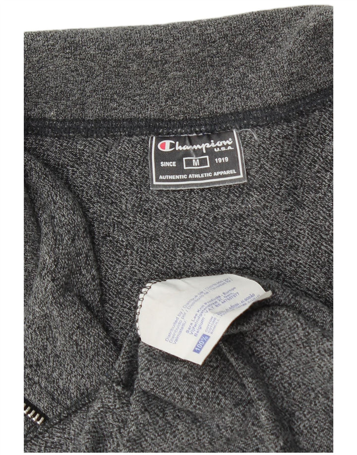 Champion Chaqueta de chándal para mujer UK 40 Algodón moteado gris medio