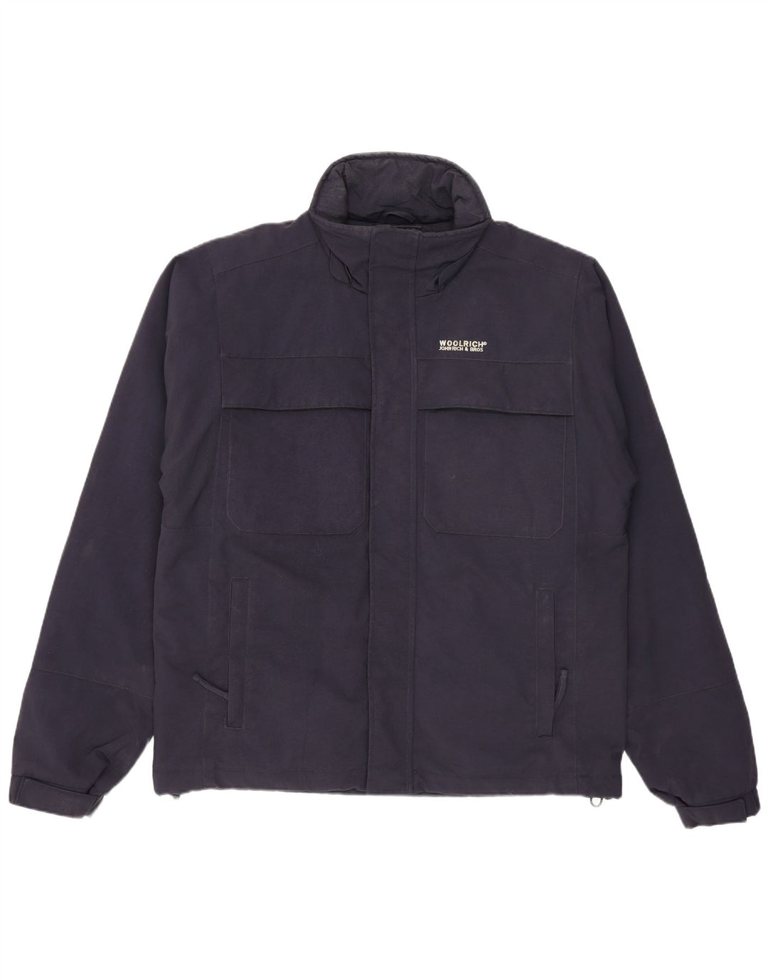 Woolrich Chaqueta cortavientos para hombre UK 36 Small Azul marino