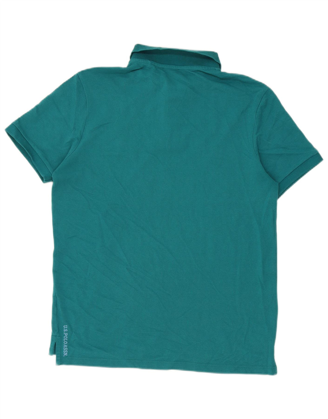 Asociación de Polo de EE. UU. Camisa Hombre Verde Medio