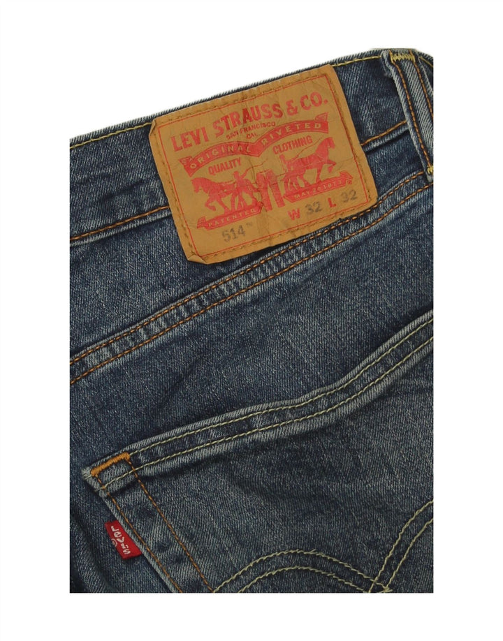 Levi's Vaqueros rectos 514 para hombre W32 L32 Algodón azul