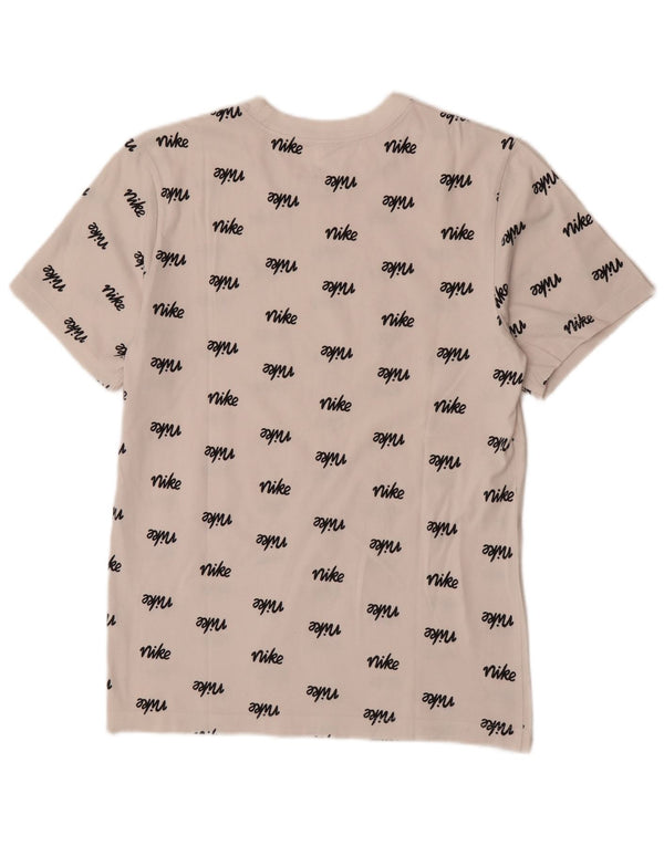 Nike - Camiseta gráfica para hombre, talla pequeña, color blanco