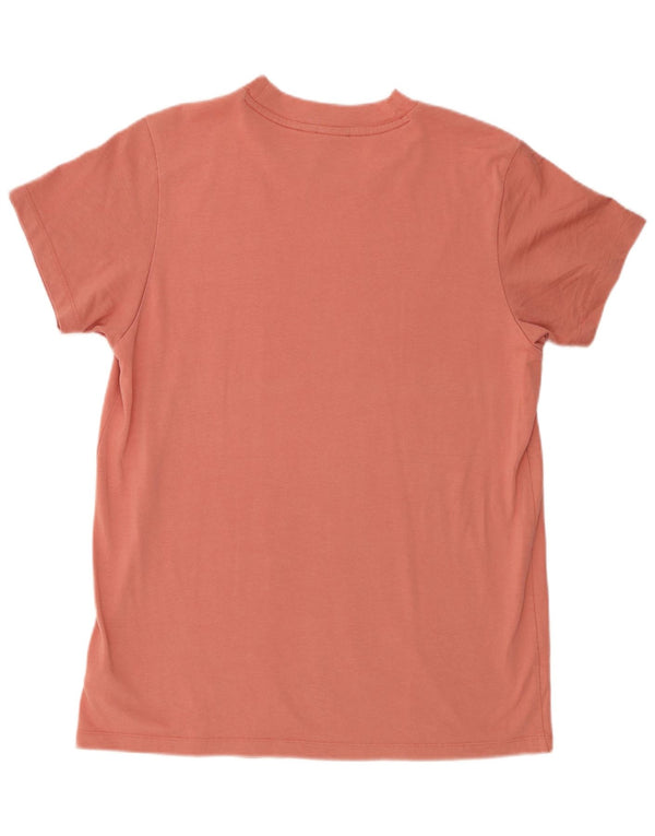 Adidas Camiseta gráfica para mujer Top UK 6 XS Algodón rosa