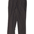 Marks & Spencer Pantalón chino recto para hombre W36 L30 Poliéster gris