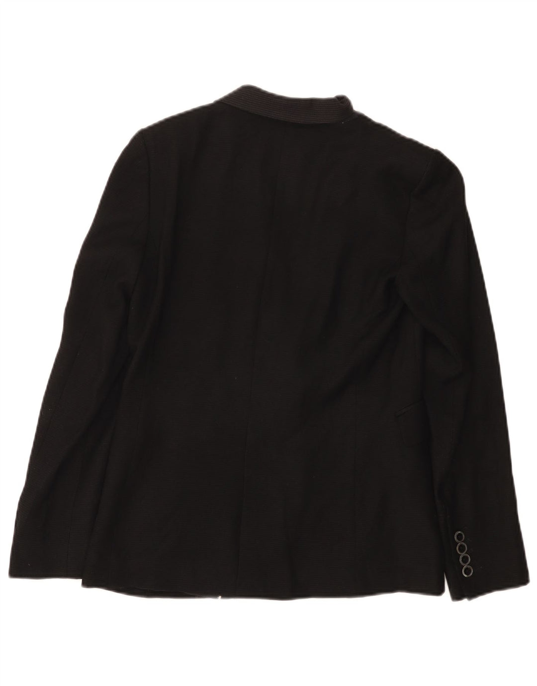 MASSIMO DUTTI Chaqueta Blazer de 1 Botón para Mujer EU 36 XS Lana Negra