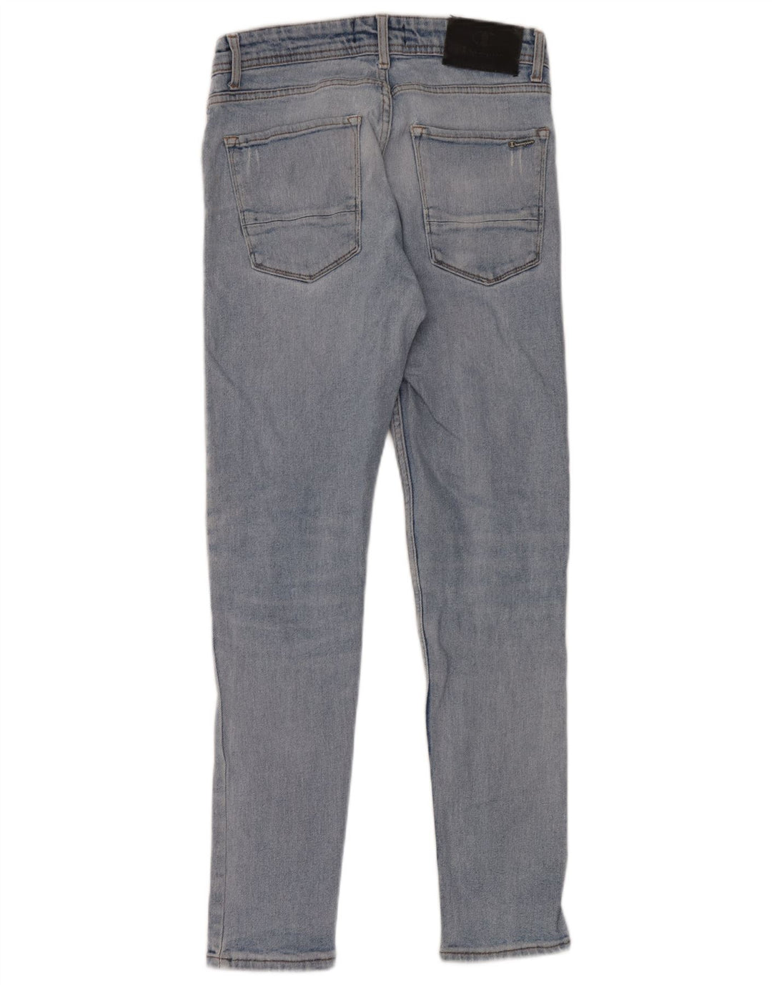 Champion Vaqueros pitillo desgastados para hombre W30 L30 Azul