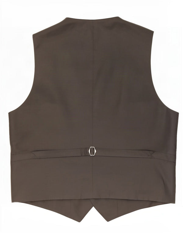Marks & Spencer Chaleco para hombre grande Poliéster negro