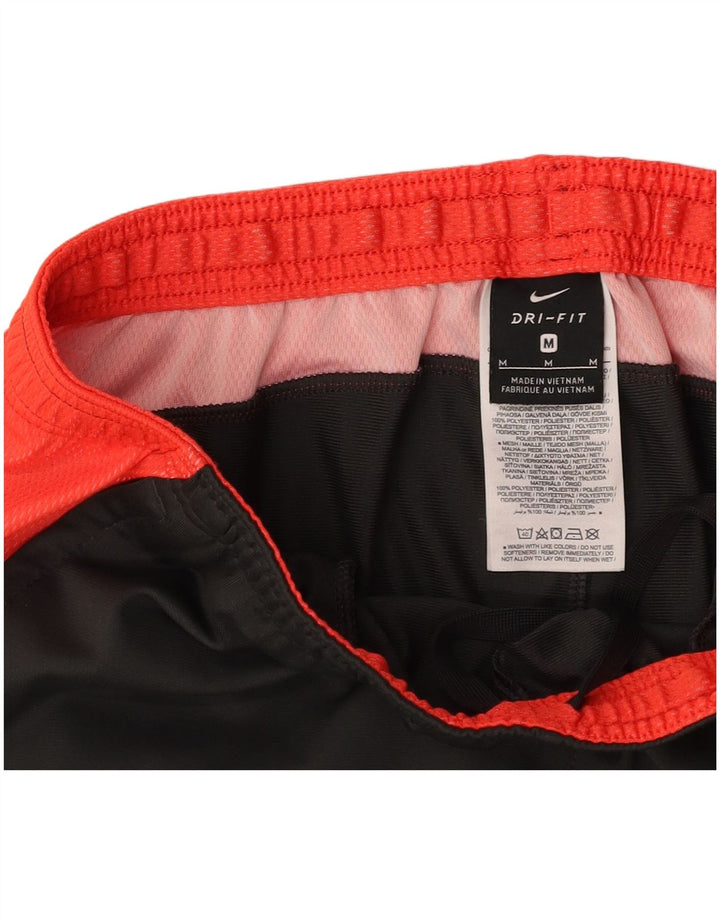 NIKE Hombre Dri Fit Pantalones De Chándal Poliéster Color Block Gris Medio