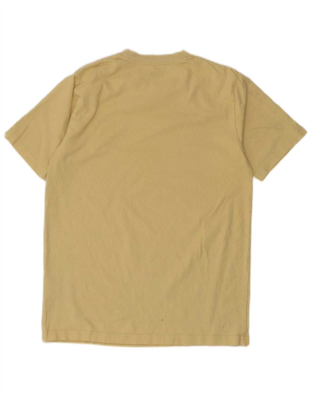 Carhartt Hombre Camiseta Top Small Amarillo Algodón