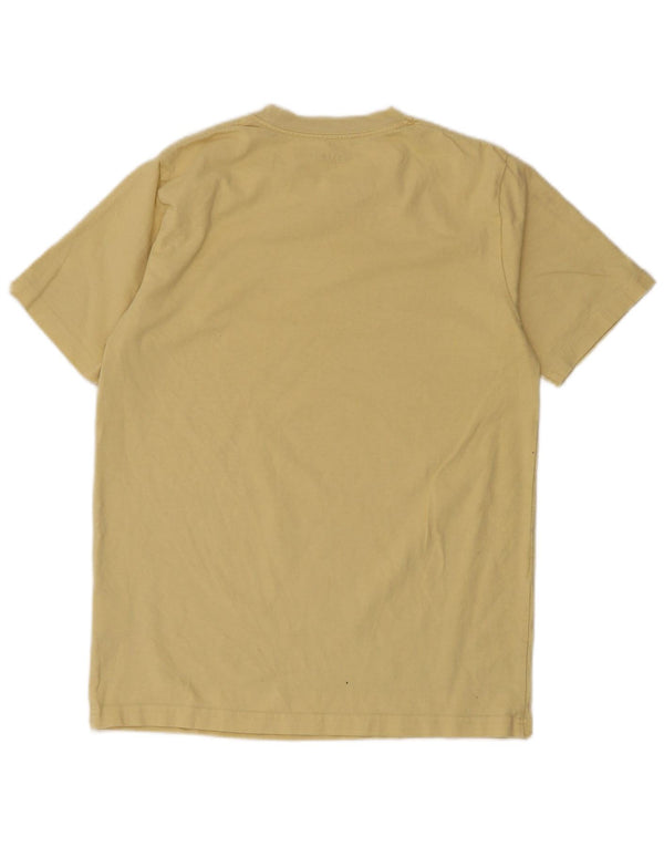 Carhartt Hombre Camiseta Top Small Amarillo Algodón