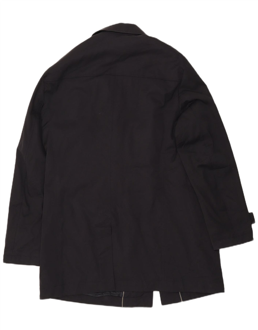 Hugo Boss Abrigo para hombre EU 56 3XL Algodón negro