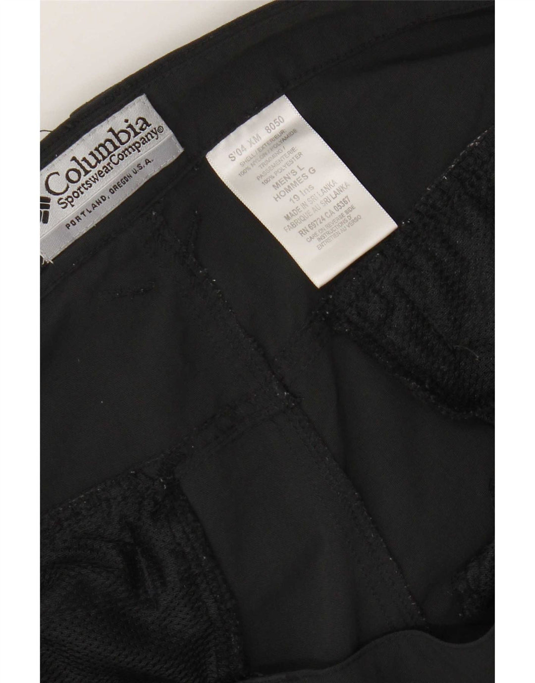Columbia Pantalones Cortos Cargo Para Hombre Grande W36 Poliamida Gris
