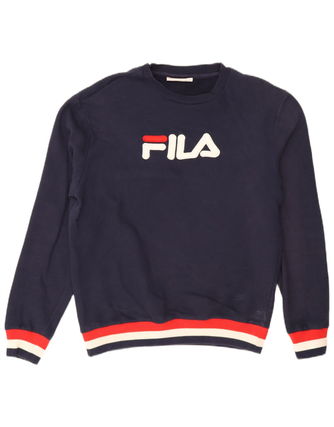 Fila Hombre Graphic Sudadera Jumper Medium Azul Marino Algodón