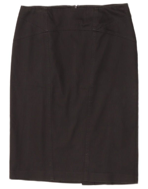 Falda lápiz Oasis para mujer UK 40 Medium W30 Algodón negro