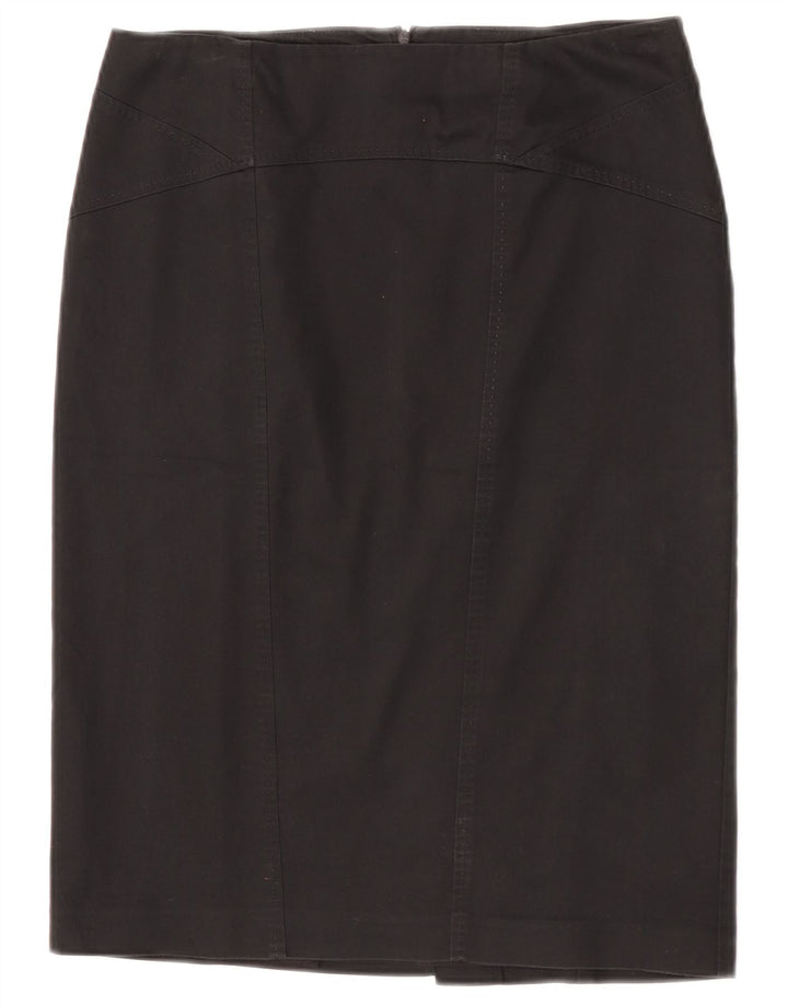 Falda lápiz Oasis para mujer UK 40 Medium W30 Algodón negro