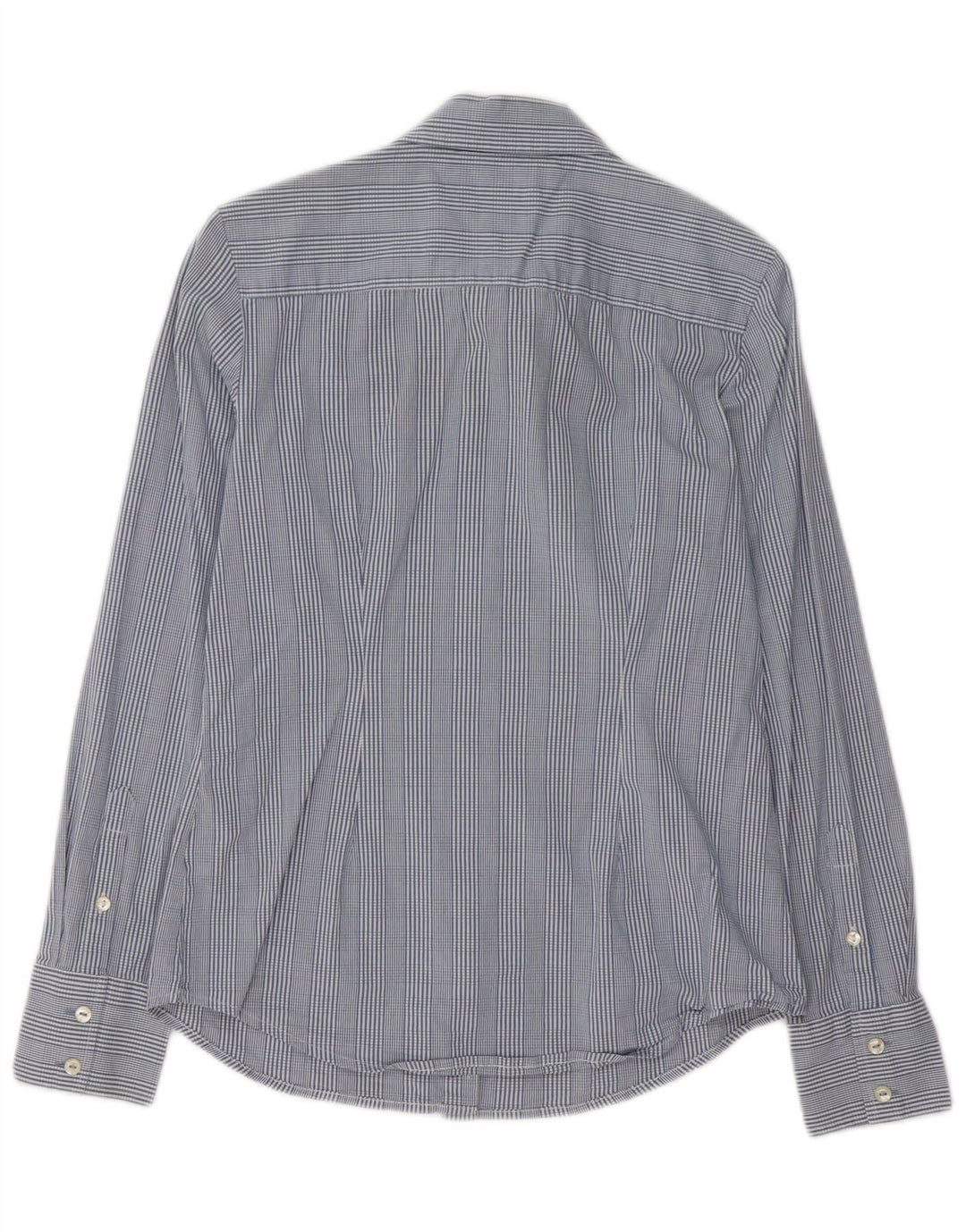 Camisa Tommy Hilfiger para mujer UK 44 Algodón a cuadros azul mediano