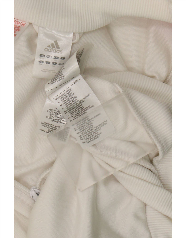 Adidas Chaqueta Chándal Niña 13-14 Años Blanco Poliéster
