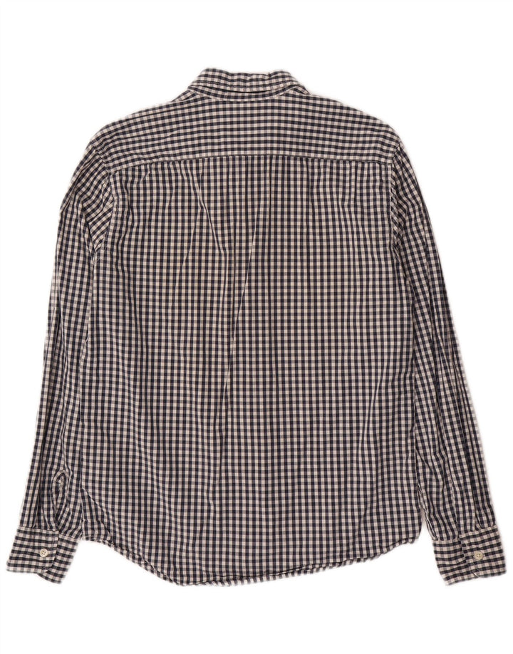 Camisa LEVI'S para hombre de algodón a cuadros azul marino mediano