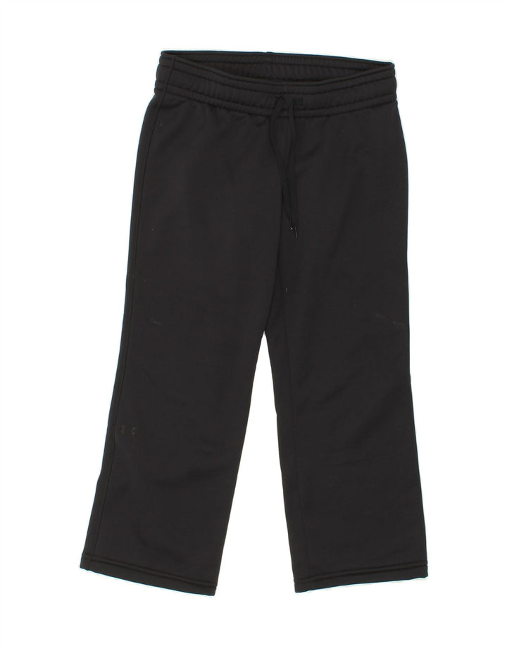 UNDER ARMOUR Mens Cold Gear Tracksuit Trousers Small Black Polyester Vintage Under Armour and Second-Hand Under Armour from Messina Hembry 