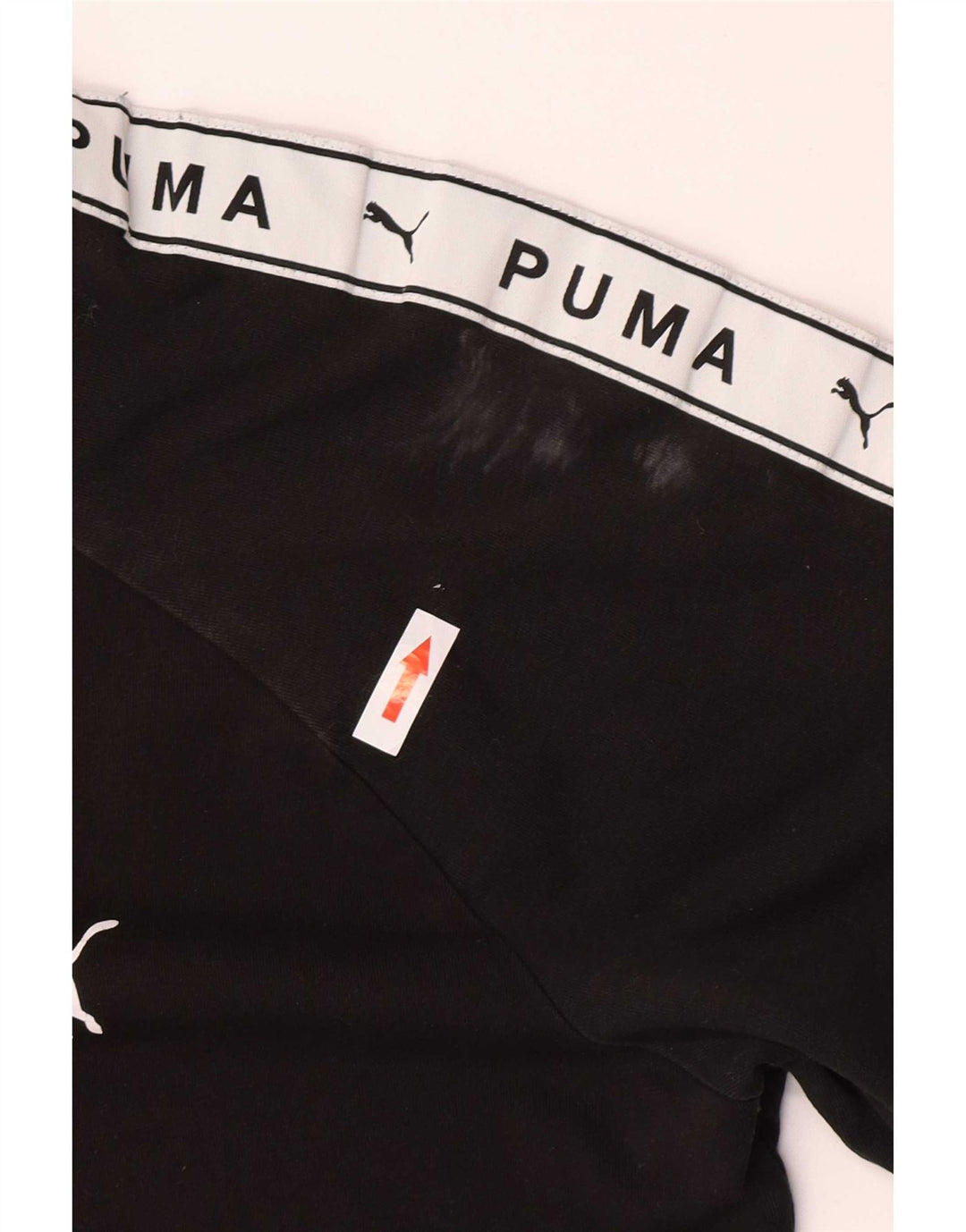 Camiseta Puma Graphic Top Medium Black Colorblock para hombre