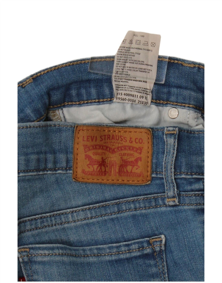 Vaqueros Levi's Mujer 711 Skinny W25 L27 Algodón Azul