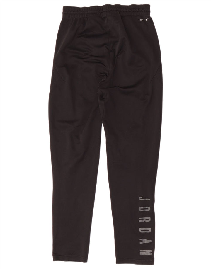 Jordan Pantalones de chándal Dri Fit para niños 12-13 años Grande Poliéster Negro