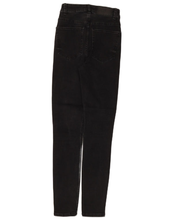 Zara Vaqueros pitillo para mujer EU 32 2XS W22 L26 Algodón negro