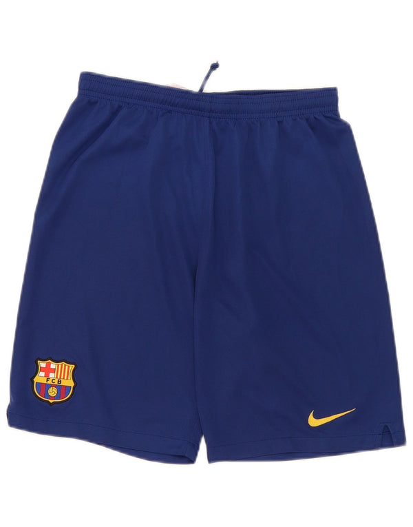 Nike Boys Barcelona Sport Shorts 13-14 años XL Azul Poliéster