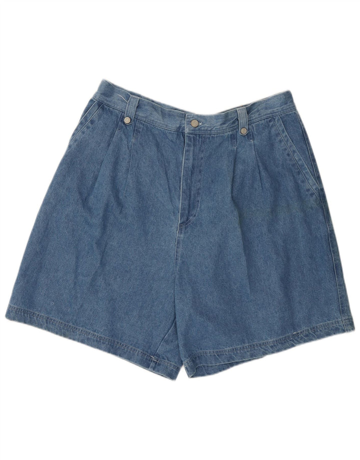GITANO Pantalones cortos de mezclilla con clavijas para mujer W40 2XL Algodón azul