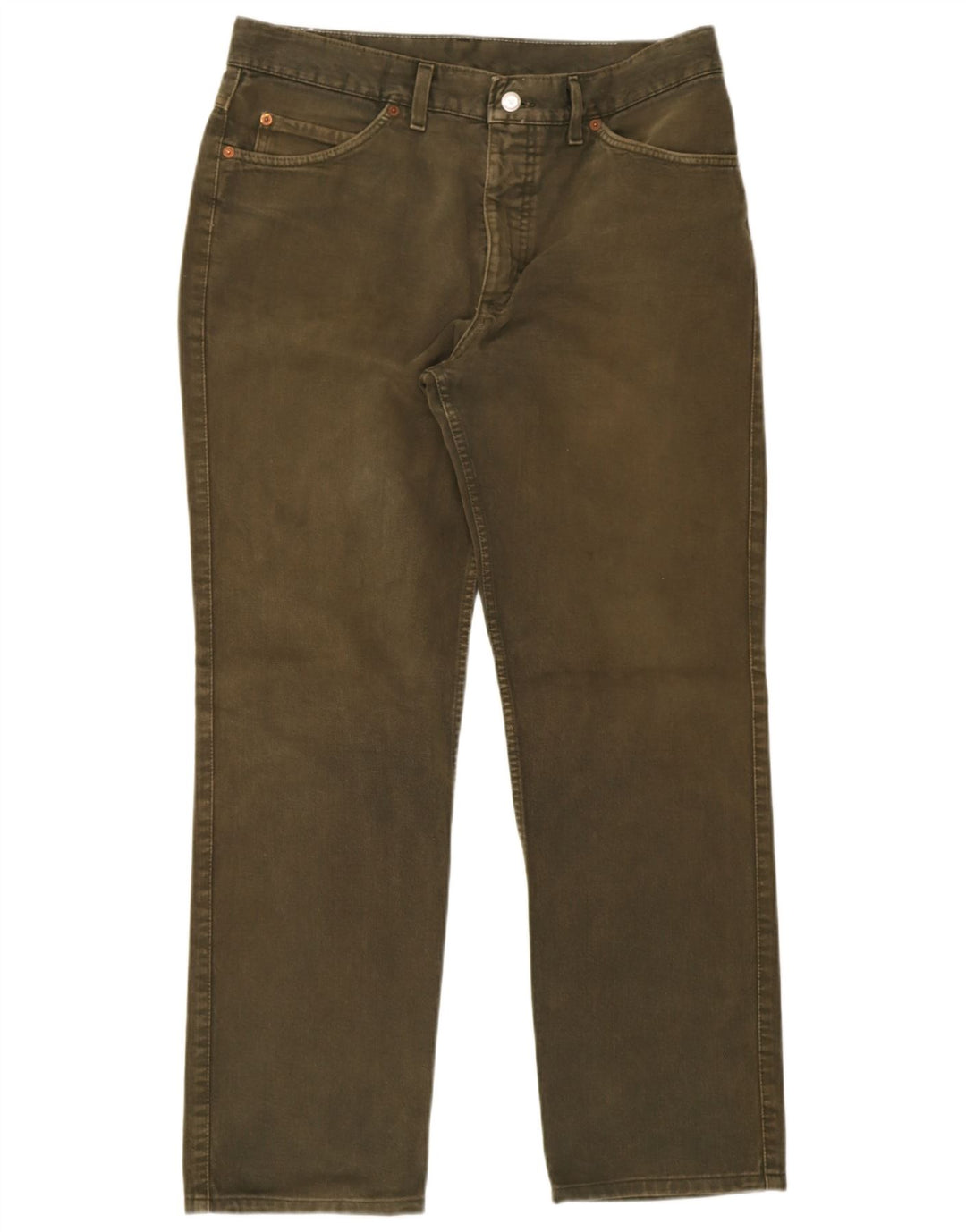 Mustang Vaqueros rectos para hombre W36 L32 Algodón verde