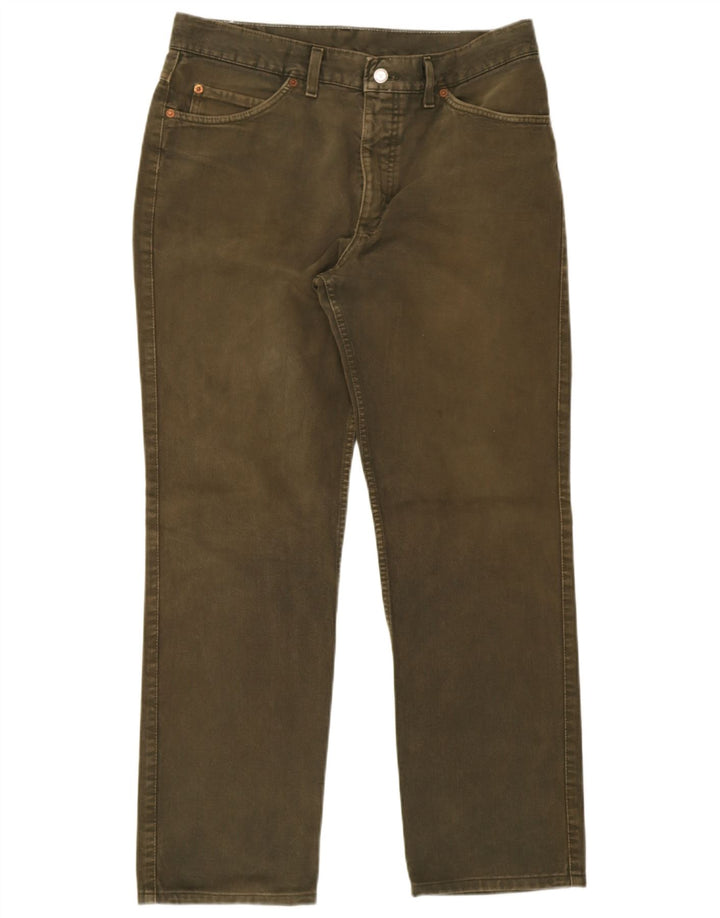 Mustang Vaqueros rectos para hombre W36 L32 Algodón verde