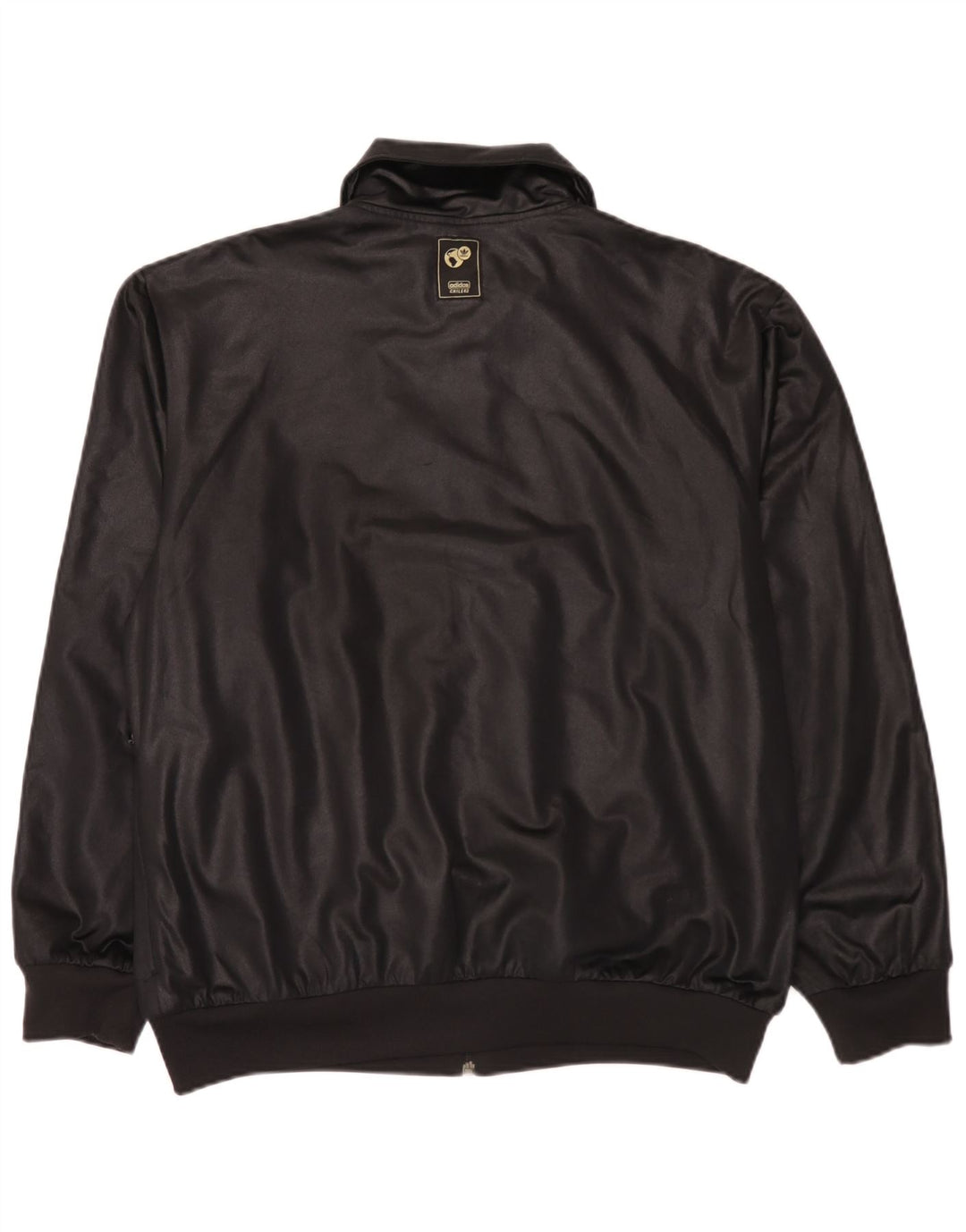 Adidas Chile 62 Graphic Chándal Top Chaqueta Grande Negro Rayas