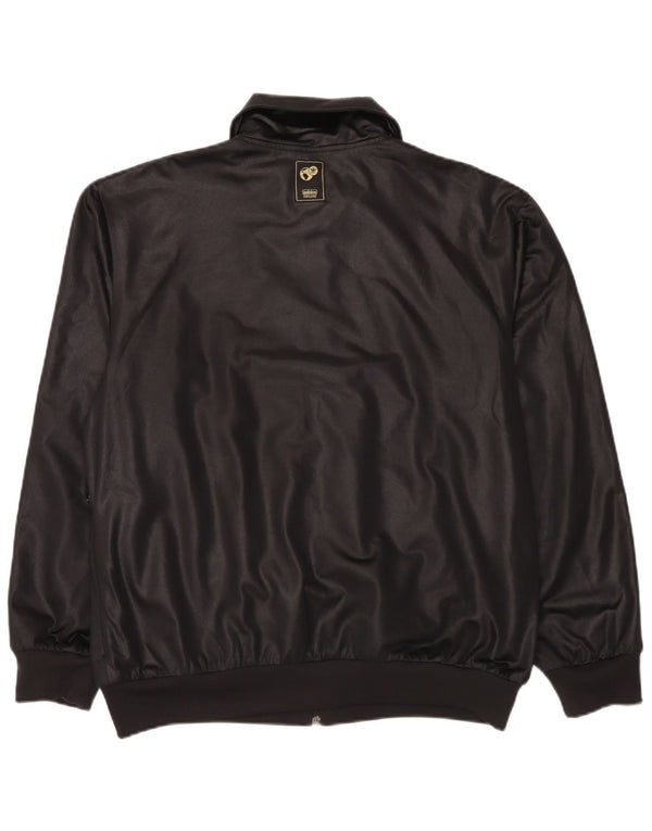 Adidas Chile 62 Graphic Chándal Top Chaqueta Grande Negro Rayas
