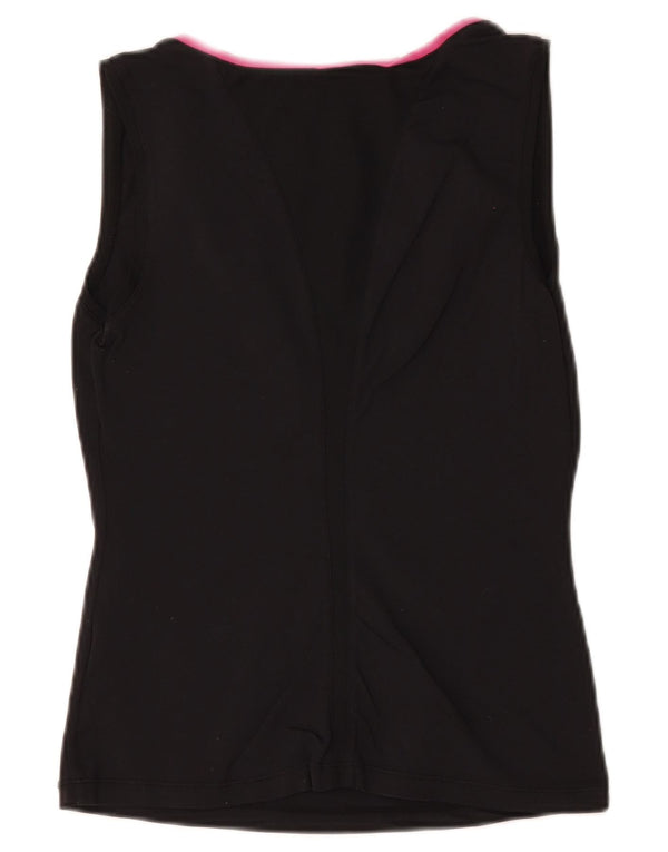 Nike Mujer Gráfico Chaleco Top UK 6/8 XS Negro