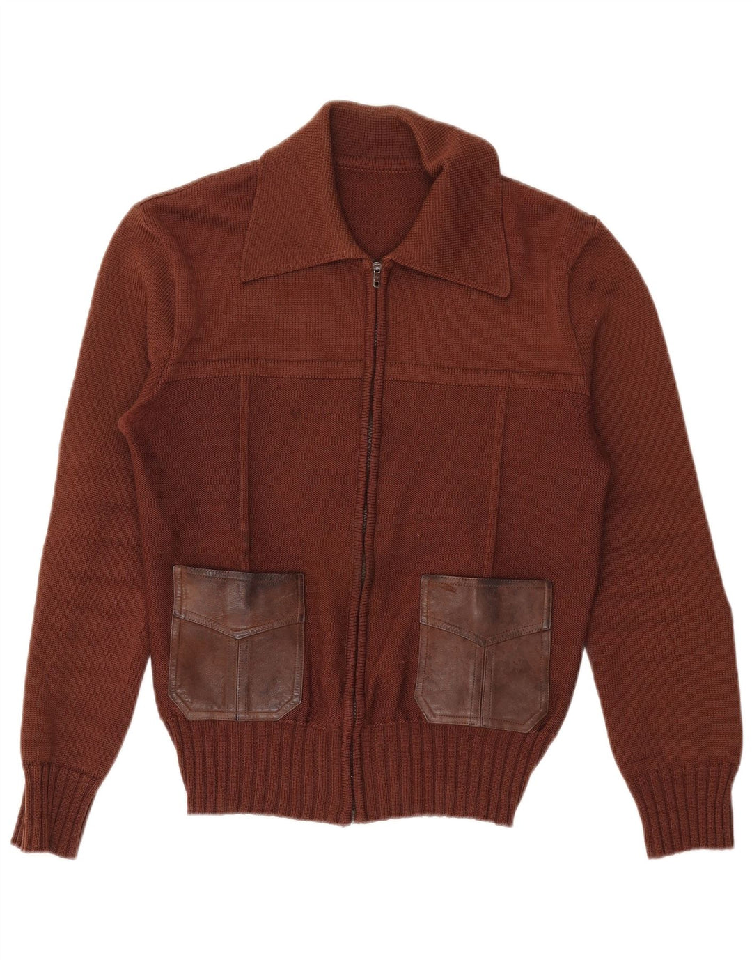 Cárdigan para mujer Rainbow IT 48 XL Lana marrón