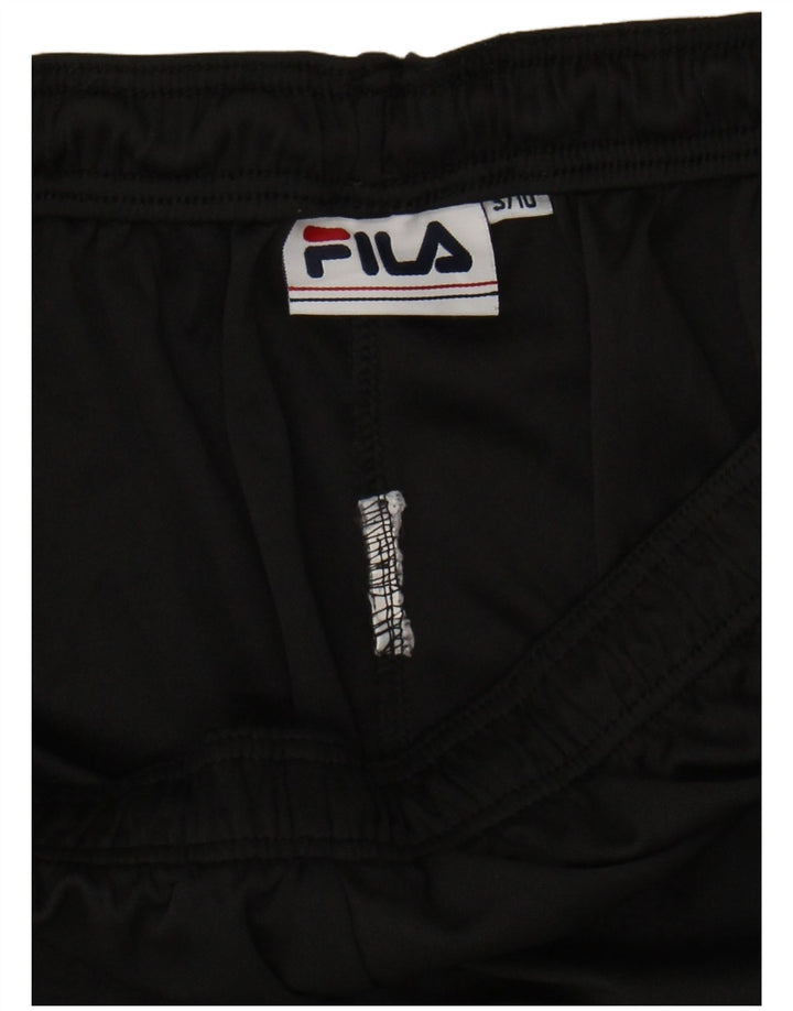 FILA Womens Sport Shorts UK 8 Small Black
